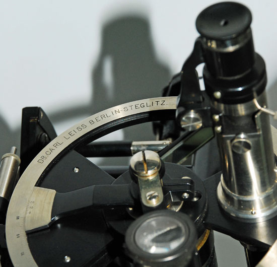 Abbe total refractometer, Carl Leiss, Berlin-Steglitz