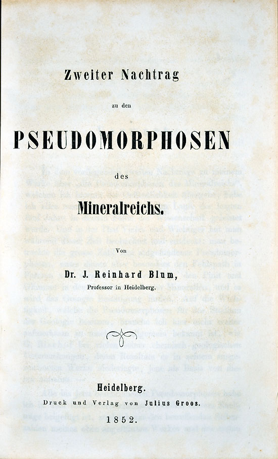 Blum, Johann Reinhard (1843-1879)