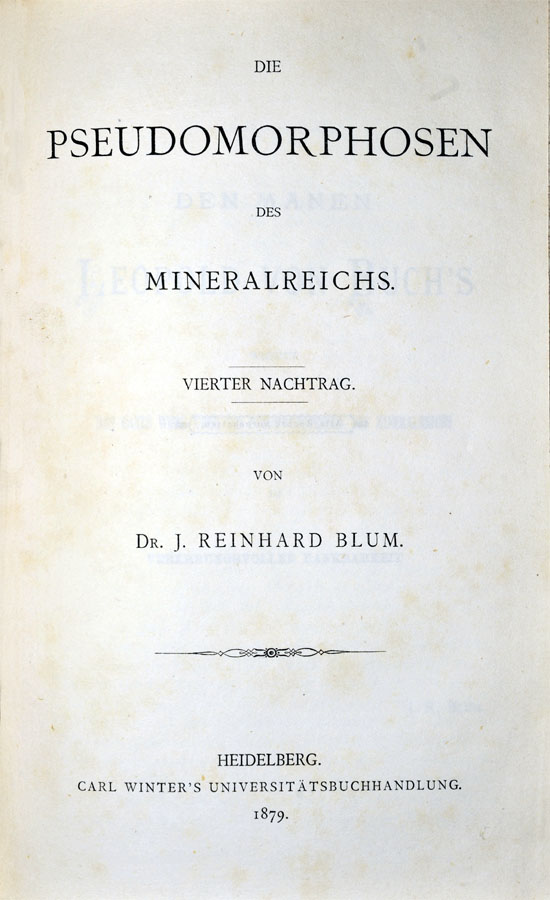Blum, Johann Reinhard (1843-1879)