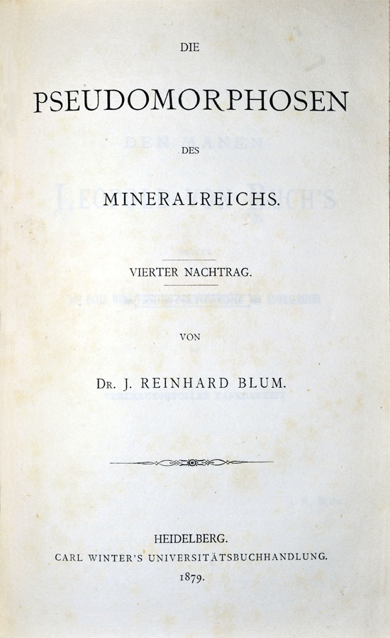 Blum, Johann Reinhard (1843-1879)