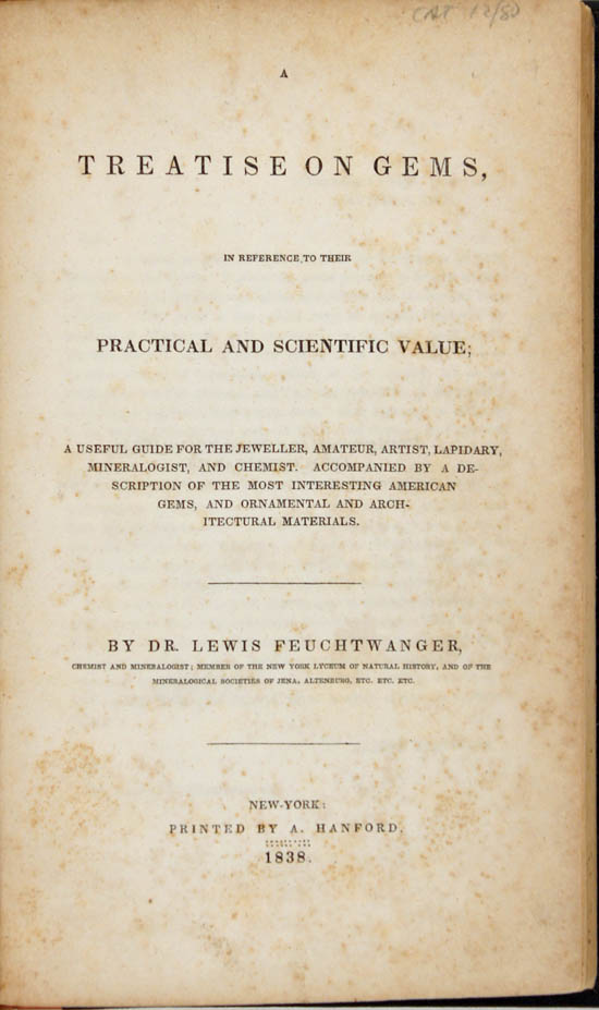 Feuchtwanger, Lewis (1838, Issue B)