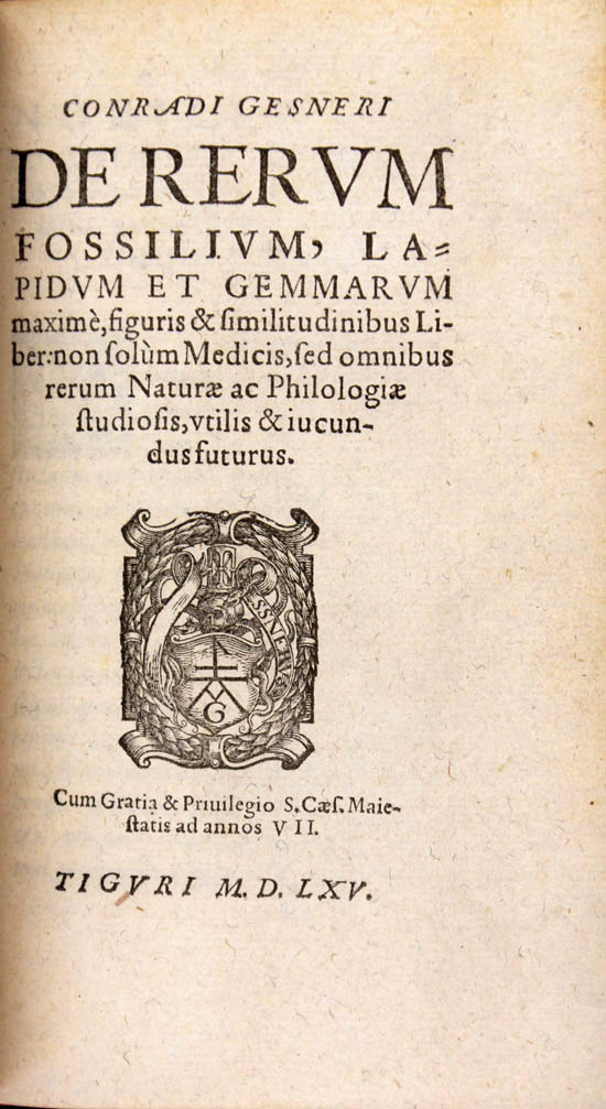 Gesner, Conrad (1565)