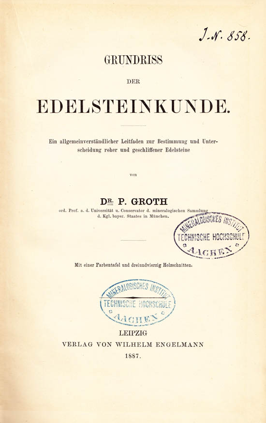 Groth, Paul (1887)