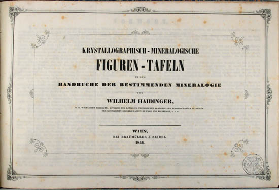 Haidinger, Wilhelm Karl Ritter von (1845-1846)