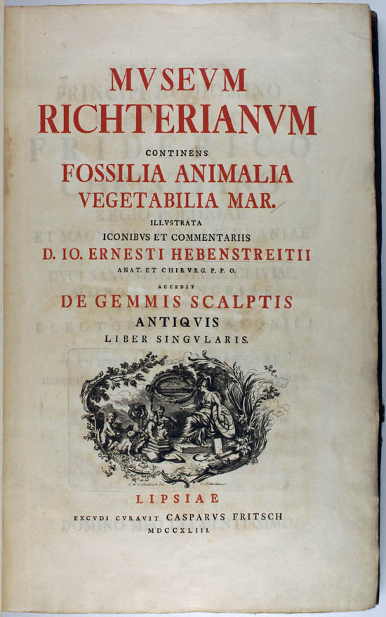 Hebenstreit, Johann Ernst (1743) museum Richterianum