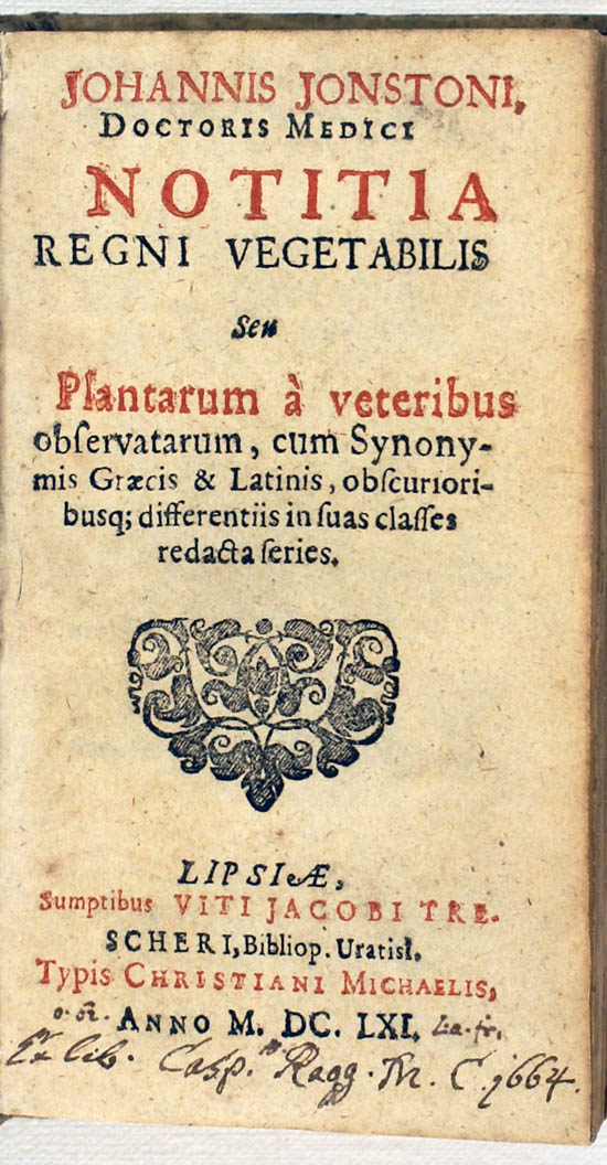 Jonston, Joannes (1661)