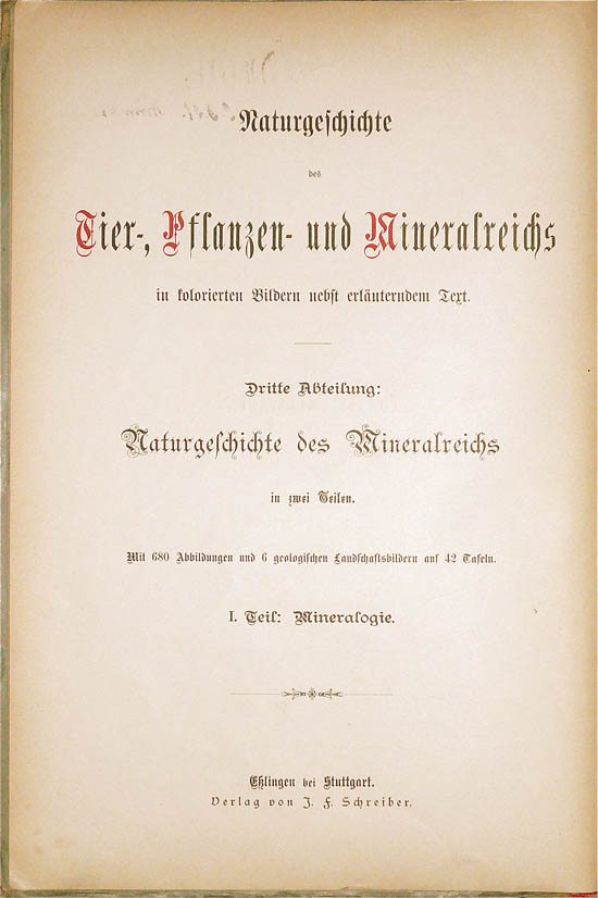 Kenngott, Gustav Adolf (ca 1890) second issue