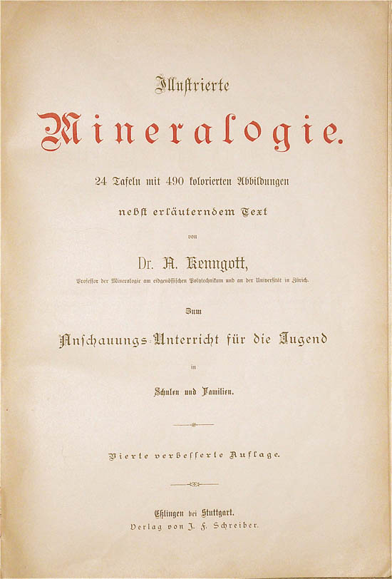 Kenngott, Gustav Adolf (ca 1890) second issue