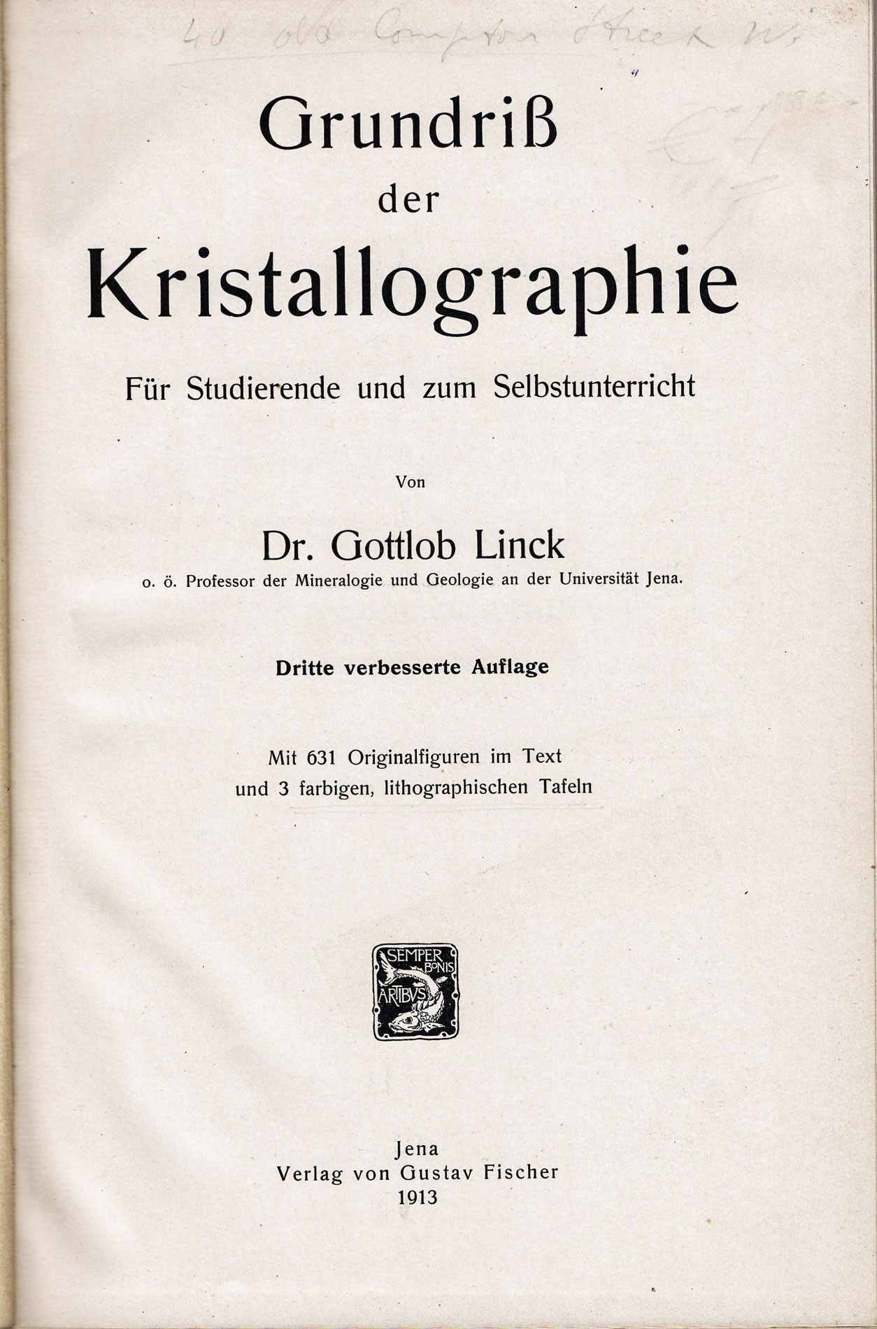 Linck, Gottlob Eduard (1913)