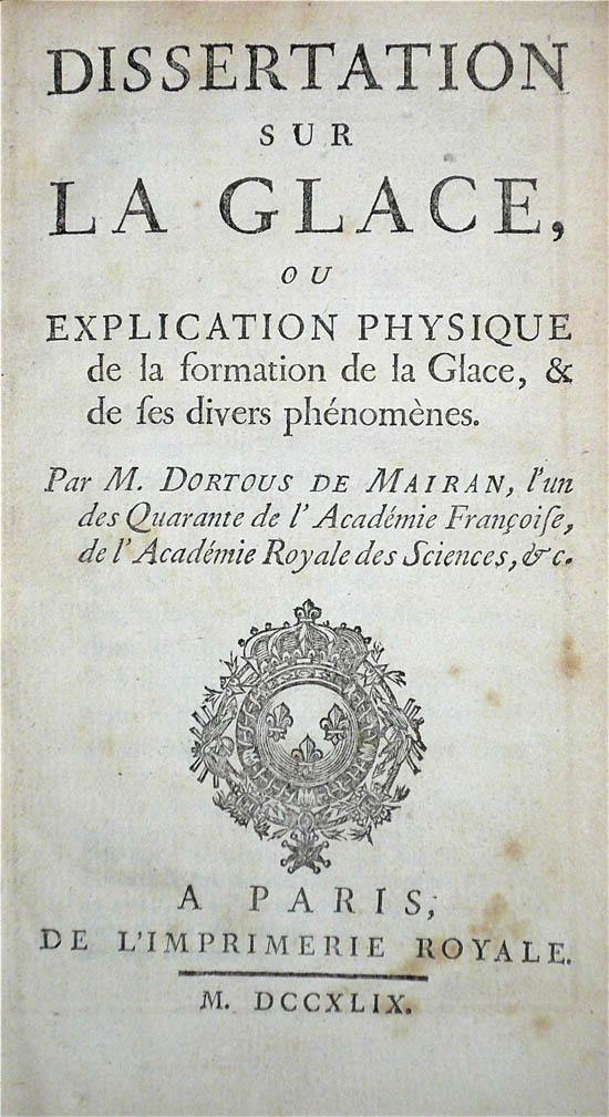 Mairan, Jean Jacques Dortous de (1749)