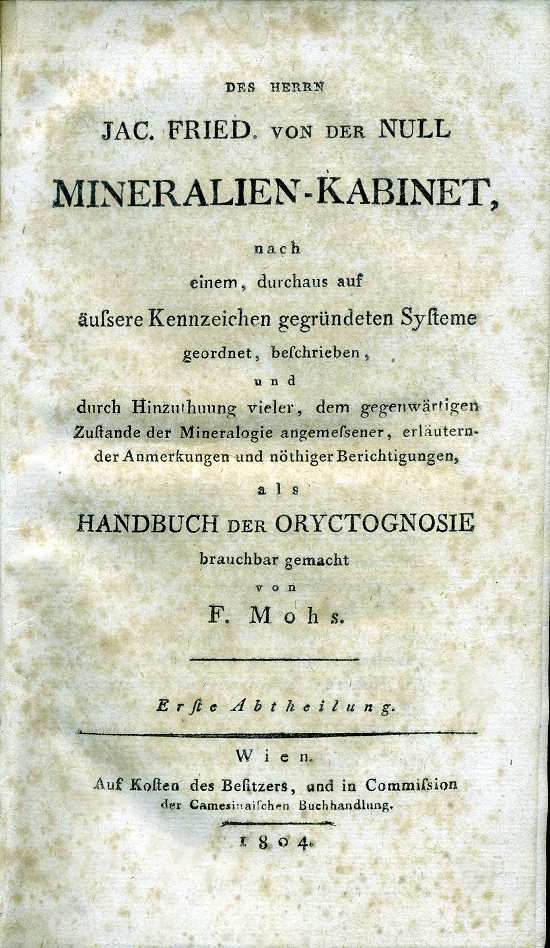 Mohs, Carl Friederich Christian (1804)