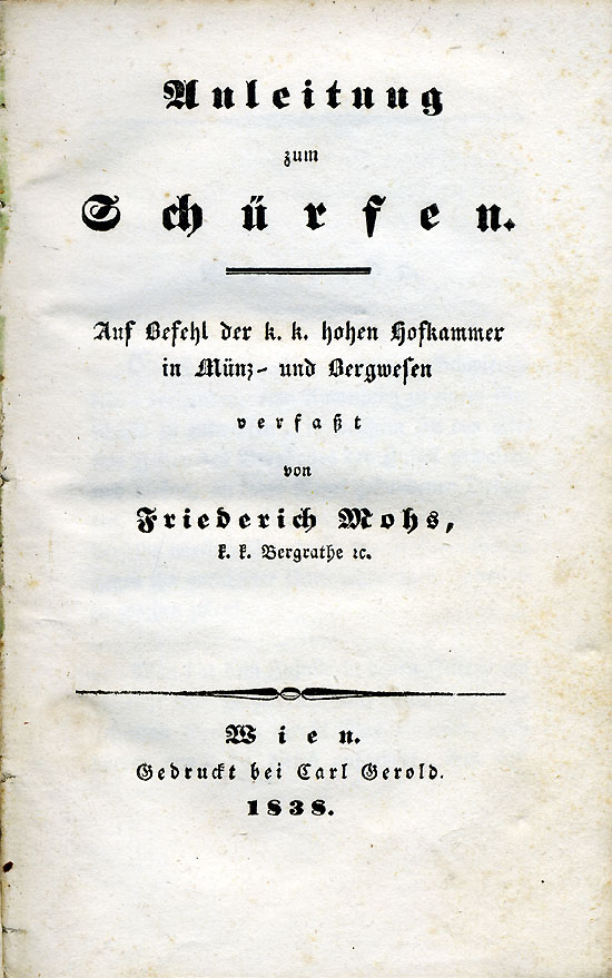 Mohs, Carl Friederich Christian (1838)