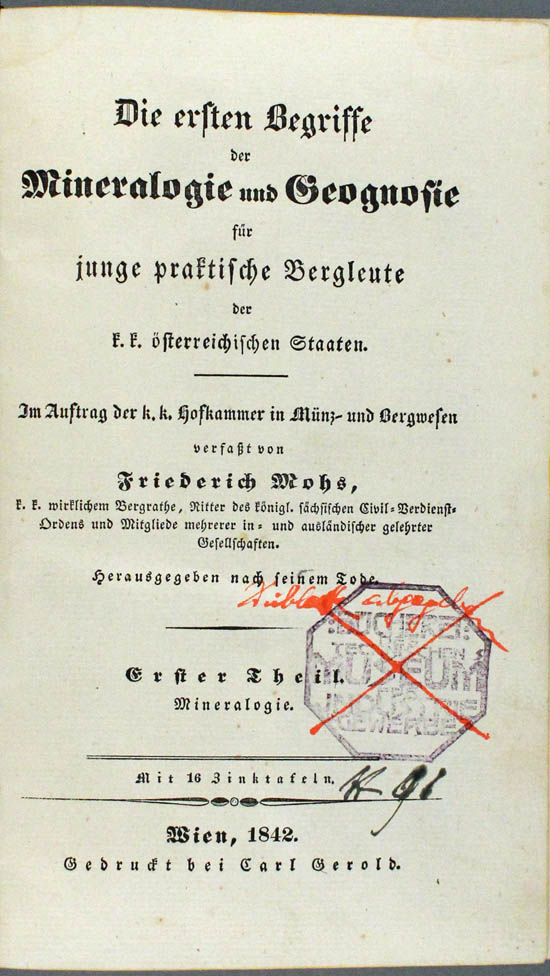 Mohs, Carl Friederich Christian (1842)