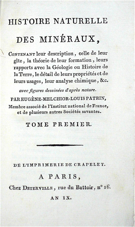 Patrin, Eugène Melchior Louis (1801)