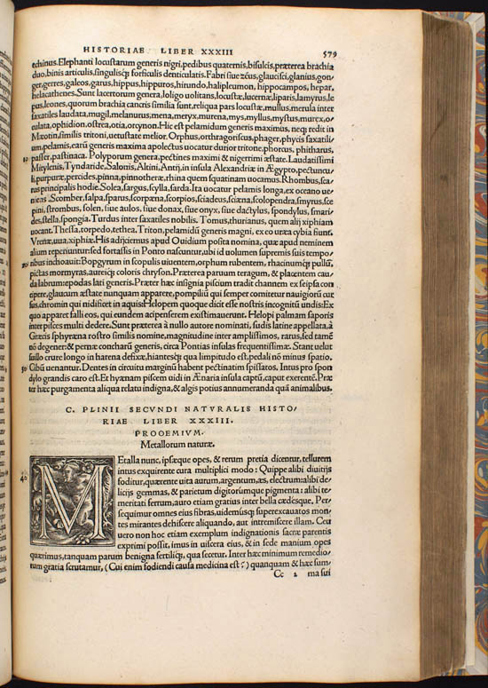 Plinius Secundus, 1525