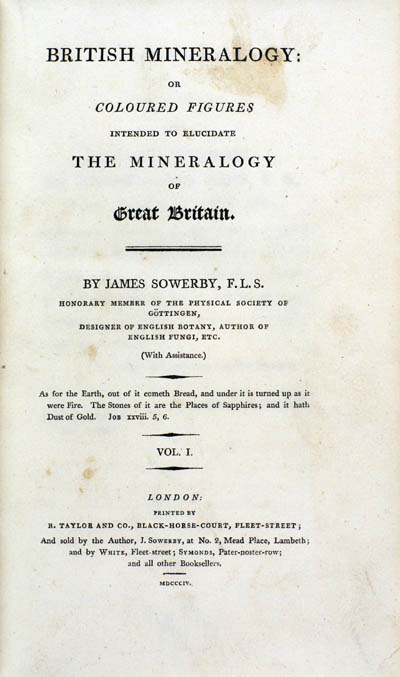 Sowerby, James (1804-1817)