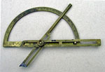 Contact goniometer with detachable arms