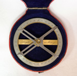 Full-circle contact goniometer with detachable arms