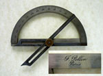 Contact goniometer with detachable arms