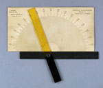 Educational contact goniometer with separate arms