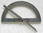 Contact goniometer with fixed limbs