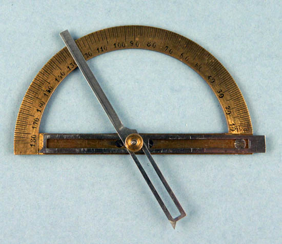 Contact goniometer with detachable arms