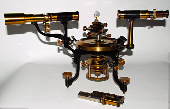 Fuess Model IIa reflecting goniometer