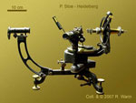 Goldschmidt two circle reflecting goniometer