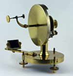 Wollaston goniometer with mirror attachment