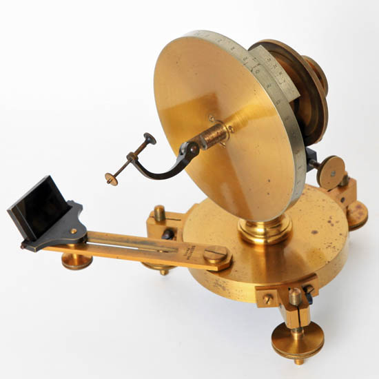 Wollaston type goniometer, Secretan, Paris