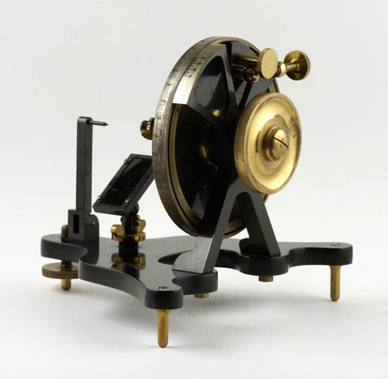 Wollaston goniometer with mirror attachment, J.H. Steward, London