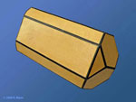 F. Krantz cardboard crystal model