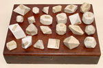 Porcelain crystal models (ca. 1841)