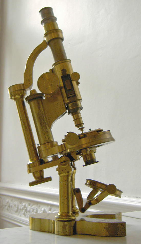 Polarizing microscope, Nachet, Paris