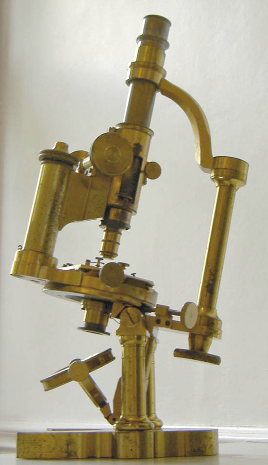 Polarizing microscope, Nachet, Paris