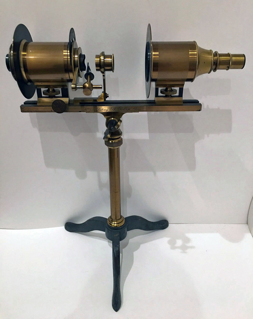 Projector polariscope, Duboscq, Paris