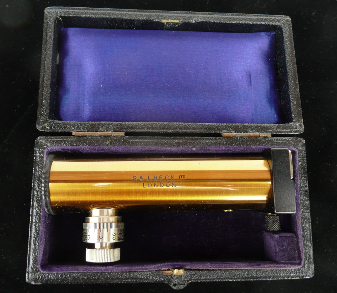 Hand spectroscope, R & J. Beck, London