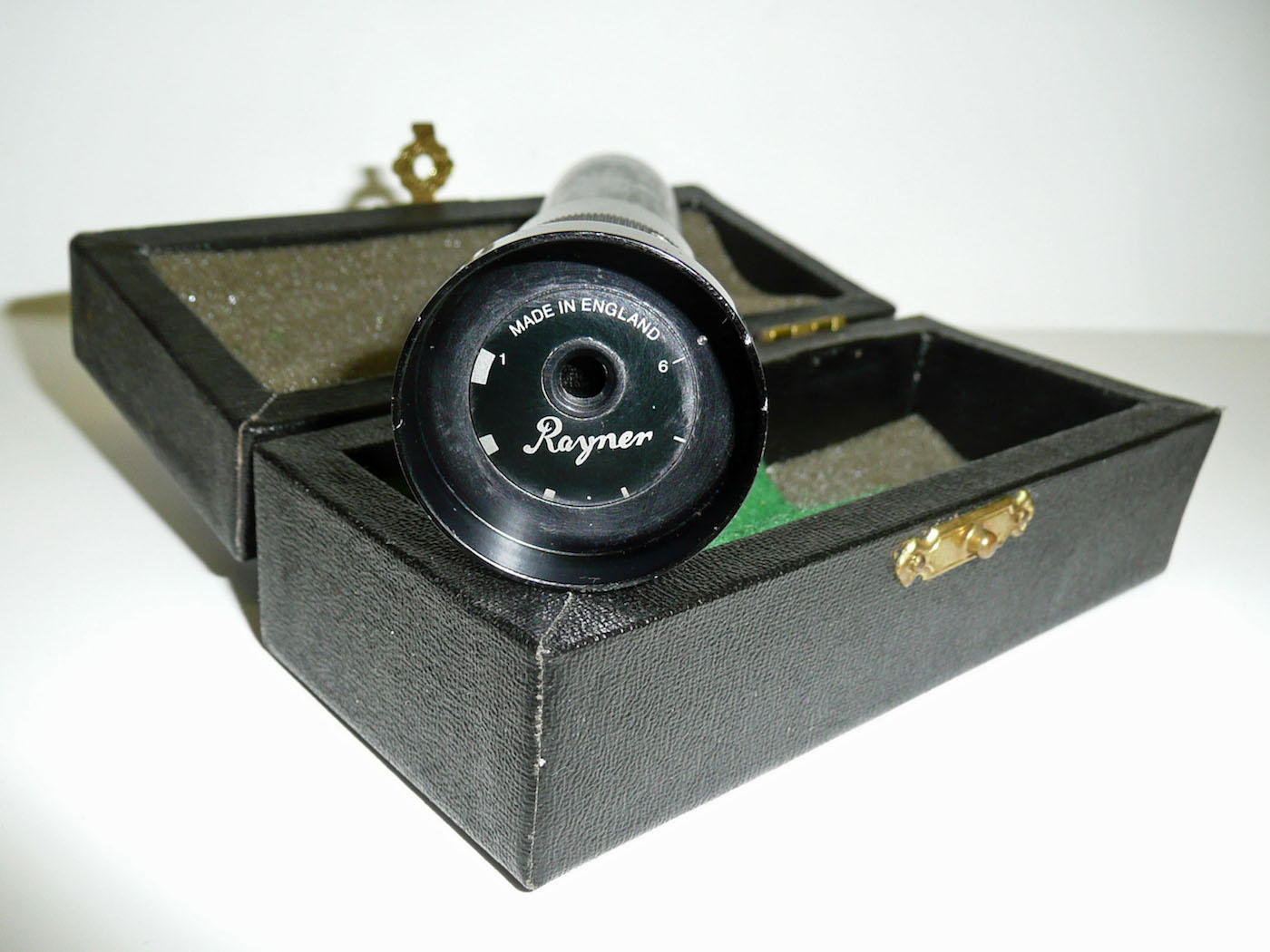 Hand spectroscope - Rayner diffraction grating spectroscope